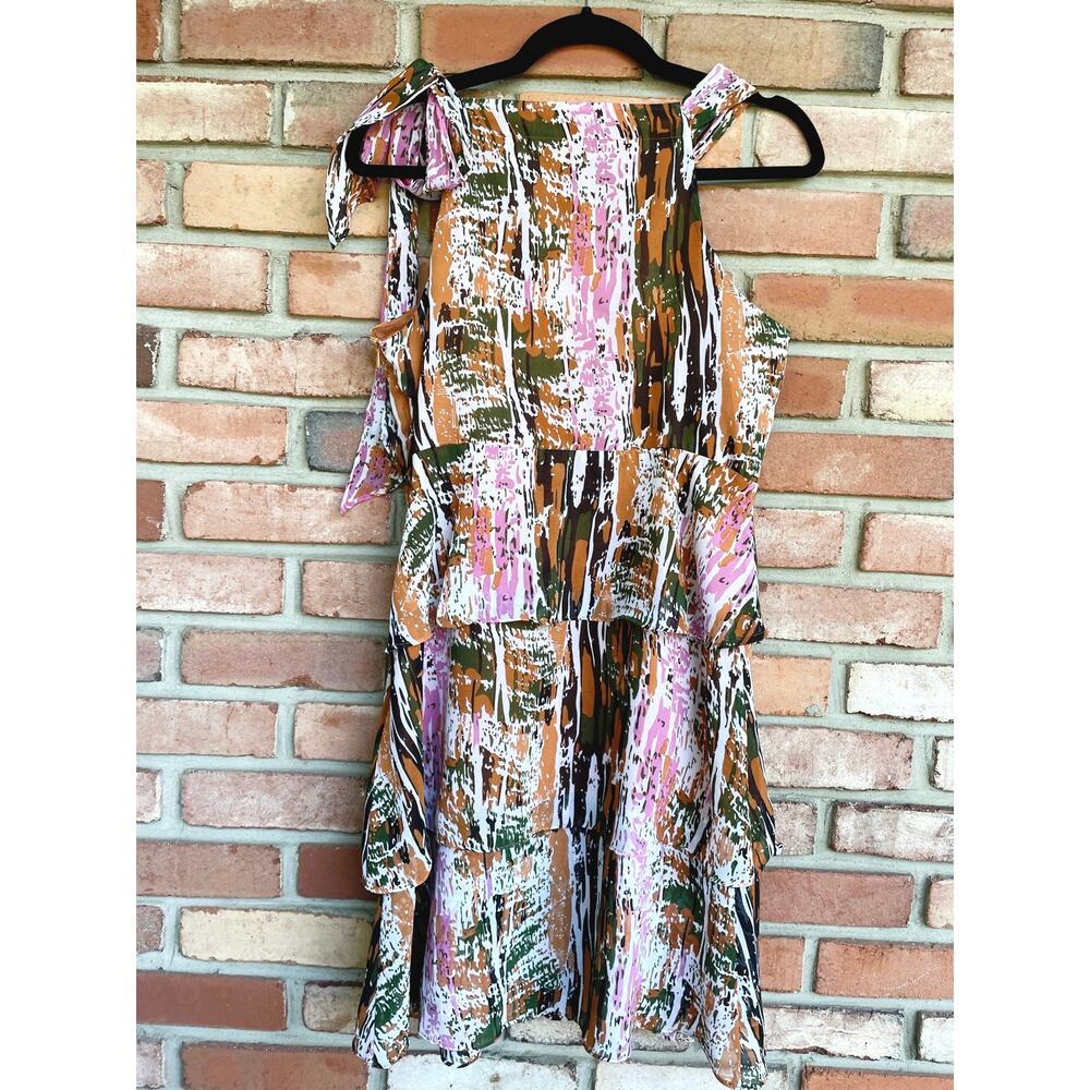 Stylish Multicolor Mini Dress - Picture 4 of 5